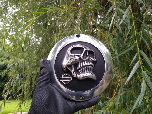Tampa Primária Harley Davidson 883/1200 Mod. Skull Ii Perfil