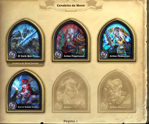 Conta Hearthstone 2017