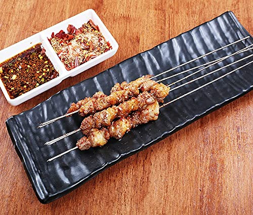 20 Pinchos De Acero Inoxidable, Pinchos De Barbacoa, Pinchos