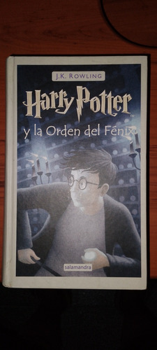 Libro De Harry Potter Y La Orden Del Fenix