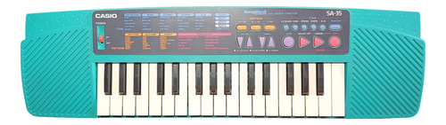 Piano Casio Sa 35 Con 100 Variaciones De Sonido 10 Melodías