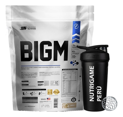 Proteina Bigm 5 Kg Ganador De Masa Muscular - Tienda Fisica