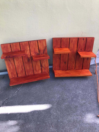 Repisa Madera Color Cedro Envíos A Todo El País