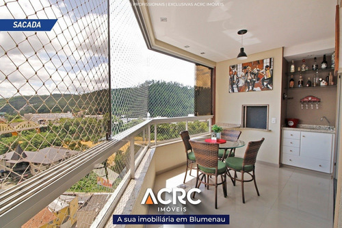 Acrc Imóveis - Apartamento Semi Mobiliado De Alto Padrão Para Venda No Bairro Ponta Aguda - Ap03195 - 34786997