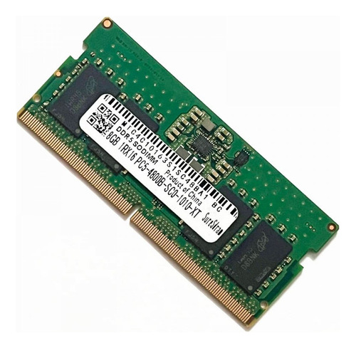 Memória Notebook 8gb Ddr5 4800mhz Micron Mtc4c10163s1sc48ba1