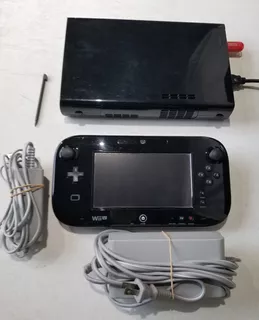 Nintendo Wii U 32gb Color Negro Con Juegos Instalados