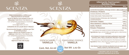 Esencia Saborizante Sabor Y Aroma Vainilla 250ml