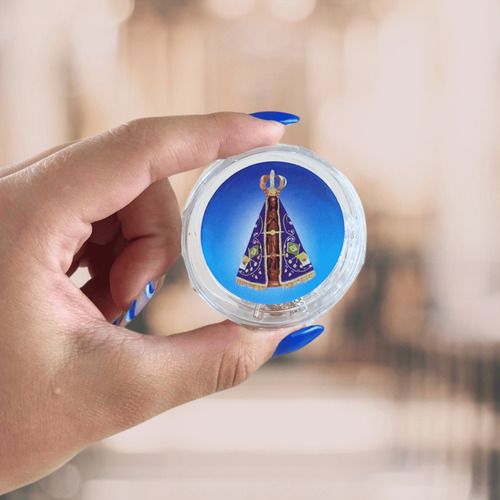 2 Terço Colar Nossa Senhora Com Crucifixo Preto + Branco