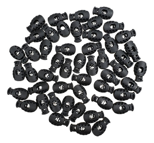 10 / 50pcs Bloqueo De Extremo Plástico Shock End Lock Cord