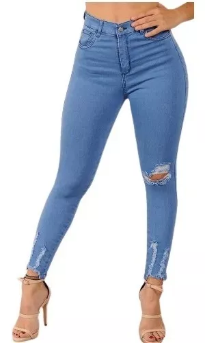 Jeans Rasgados Mujer MercadoLibre 📦