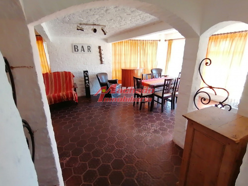 Casa Con Pileta A 1 Cuadra De La Playa Ideal Familias Grandes- Ref: 4341