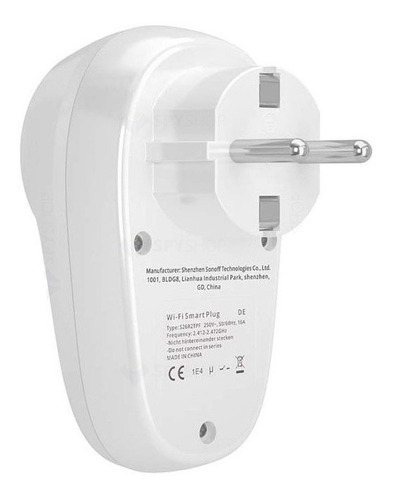 Enchufe Timer Inteligente Sonoff Schuko Wifi Ios Android