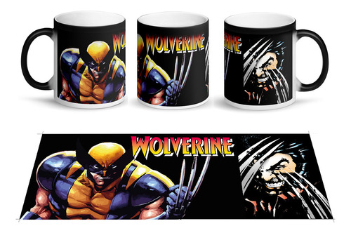 Mug Personalizado Wolverine Magico 11 0nzas