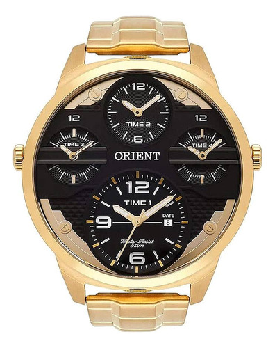 Relógio Orient Xl Masculino Cronógrafo - Mgsst002 P2kx