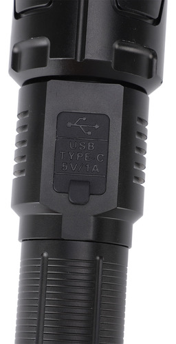 Lanterna Super Brilhante De 3 Modos Com Zoom Ipx4 À Prova D'