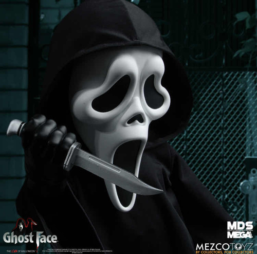 Ghost Face Scream Mezco Toys Mega Escala Sellado Original