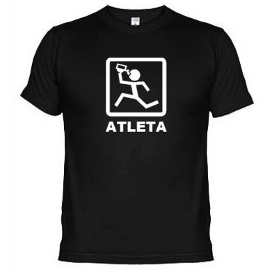 Camisetas Engraçadas Atleta