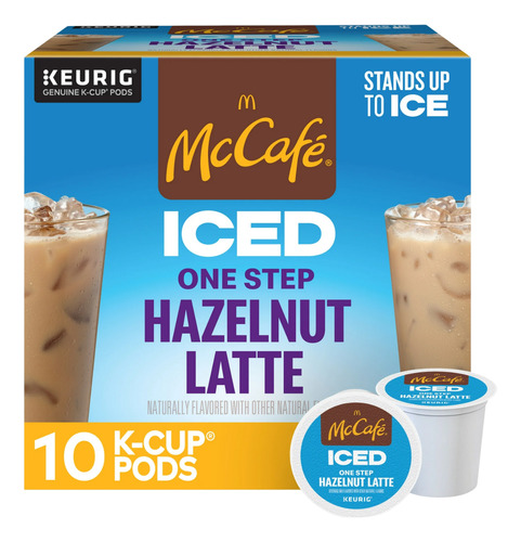 Mccafé Iced Cápsulas Avellana Latte 10 Uds.