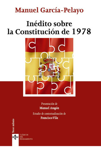 La Constitucion De 1978, De Garcia Pelayo, Manuel. Editorial Tecnos, Tapa Blanda En Español