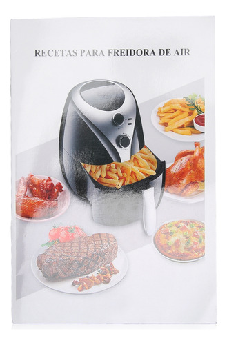 Libro De Cocina Air Fryer, 32 Recetas, Imágenes En Color, Co
