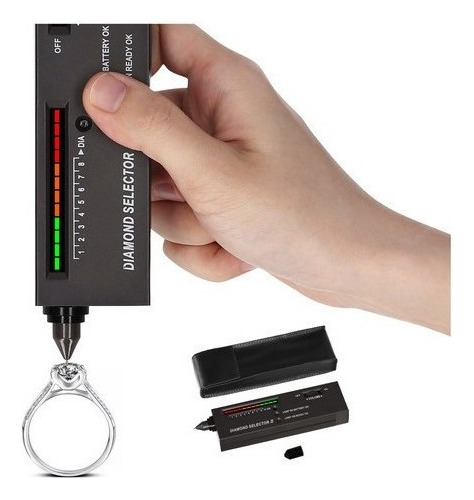 Seletor De Diamante Com Pingente Diamond Tester
