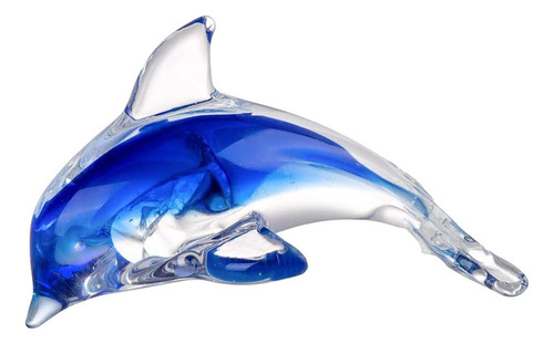 Estatua De Animales Submarinos, Cristal De Delfín