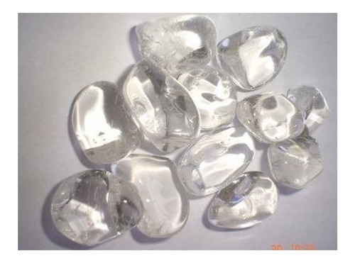 Piedra Reiki Cuarzo Cristal Rolado 1 Piedra - Pacha Kuyuy
