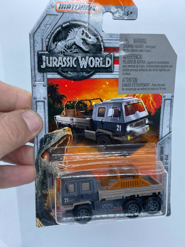 Matchbox 1/64 Jurassic Park / World Off Road Rescue Rig