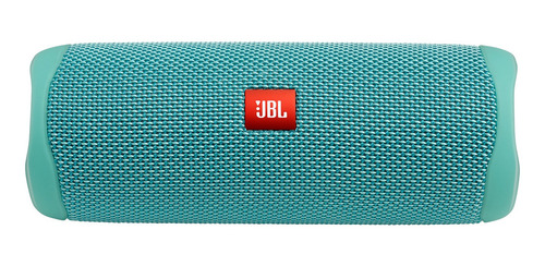Parlante JBL Flip 5 JBLFLIP5BLUAM portátil con bluetooth waterproof teal