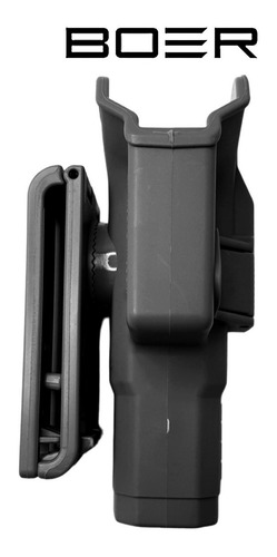 Imagen 5 de 10 de Funda Pistolera Boer Nivel 2 Glock 19/23/32