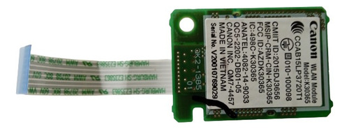 Tarjeta O Módulo Wlan Para Impresora Canon Pixma G3111 