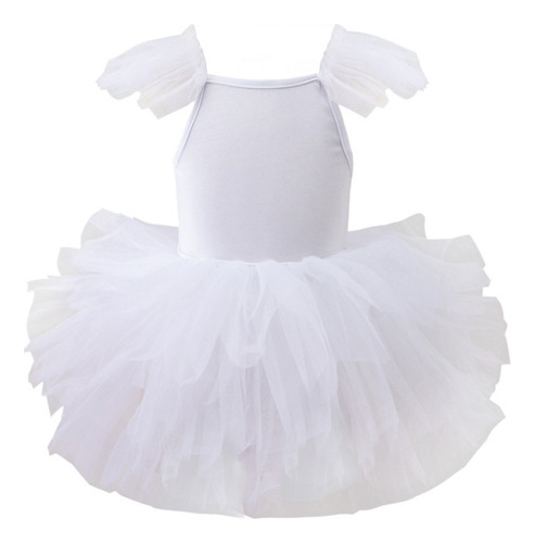 Vestido De Ballet Con Tutú Para Niñas