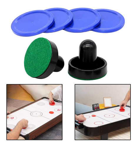 Empujadores De Mangos De Portería, 2 Putter Negro