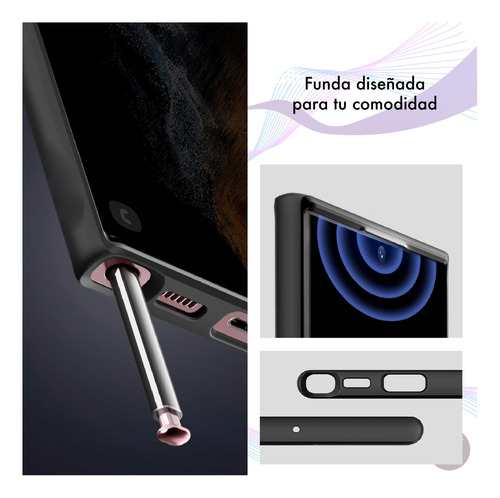 Funda Reforzada Compatible Samsung S22 Ultra Premium