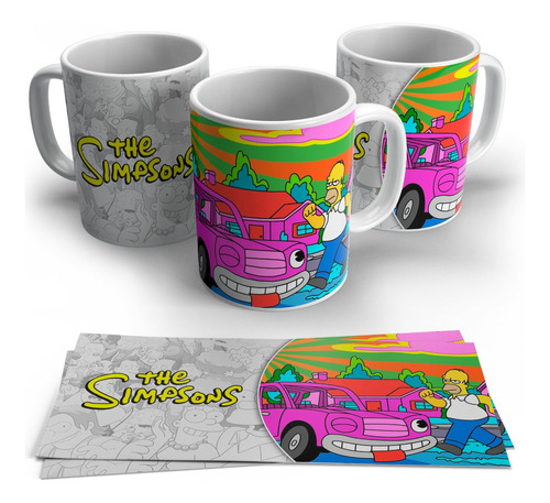 Taza Ceramica Los Simpsons #5 Varios Modelos