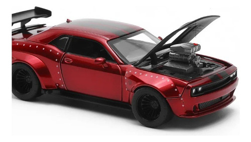 Dodge Challenger Srt Escala 1:36 Modificable Car Tuning Cca