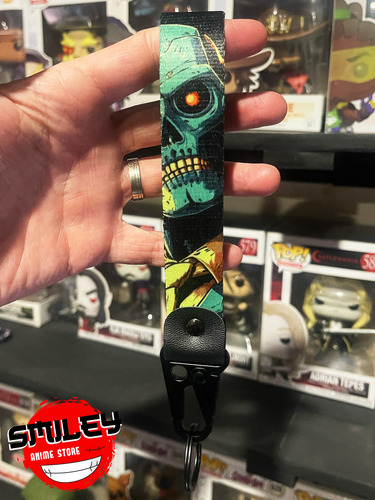 Llavero Terror Yokais Japoneses Gancho Cordón Tela Oni Demon