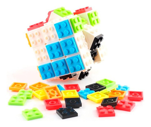 Cubo 3x3 Bloques De Construcción Profesional Fanxin Original