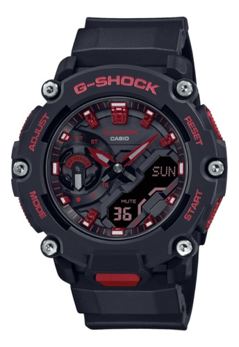 G Shock Ga 2200bnr 1a Original Ingnite Red Carbon Core 