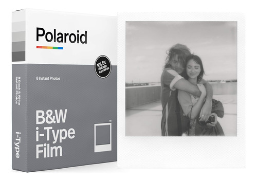 Pelicula Polaroid En Blanco Y Negro Para I-type  8 Fotos   