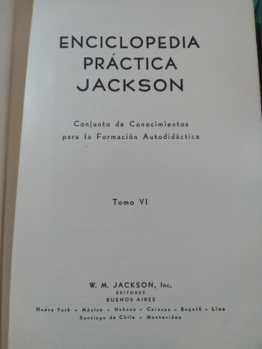 Enciclopedia Práctica Jackson Tomo Vl