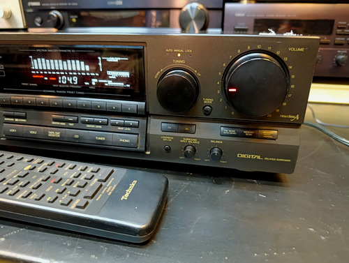 Sintoamplificador Technics Sa-gx505 Con Ecualizador Hbaudio Negro (Usado)