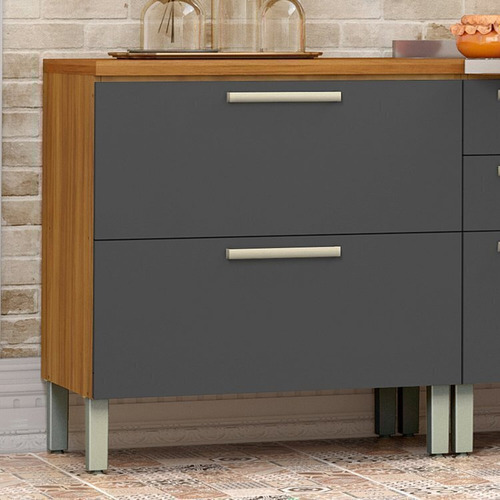 Lavanderia Modulada Com Balcão 2 Portas E Armário Ai