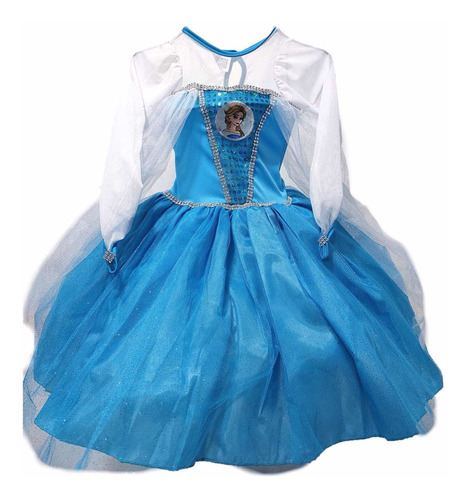 Vestido /disfraz Princesa Elsa Disney Niña