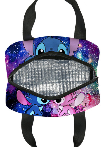 Q En Stock, Bolsa Almuerzo Para Niños Con Puntadas Punto