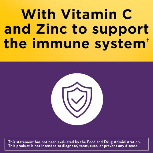 Extrato De 400 Mg De Sabugueiro Nature Made Com Vitamina C E