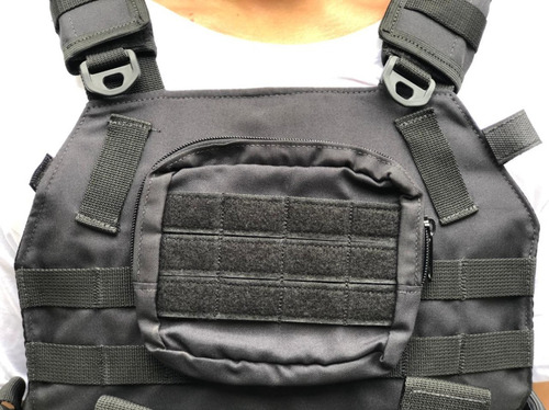 Colete Modular Tático Plate Com Camelback