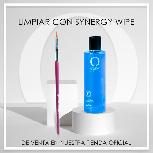 Pincel Master Diseño Gel Uñas #6 W Madera By Organic Nails