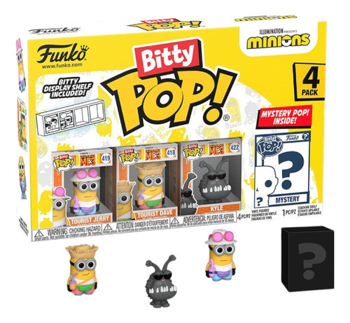 Funko Bitty Pop! Minions - Young Gru 4 Pack