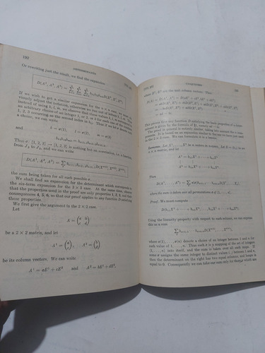 Libro Algebra Lineal Serge Lang (Usado)